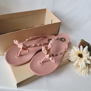 BGBG Generatin Slippers in Natural Blush